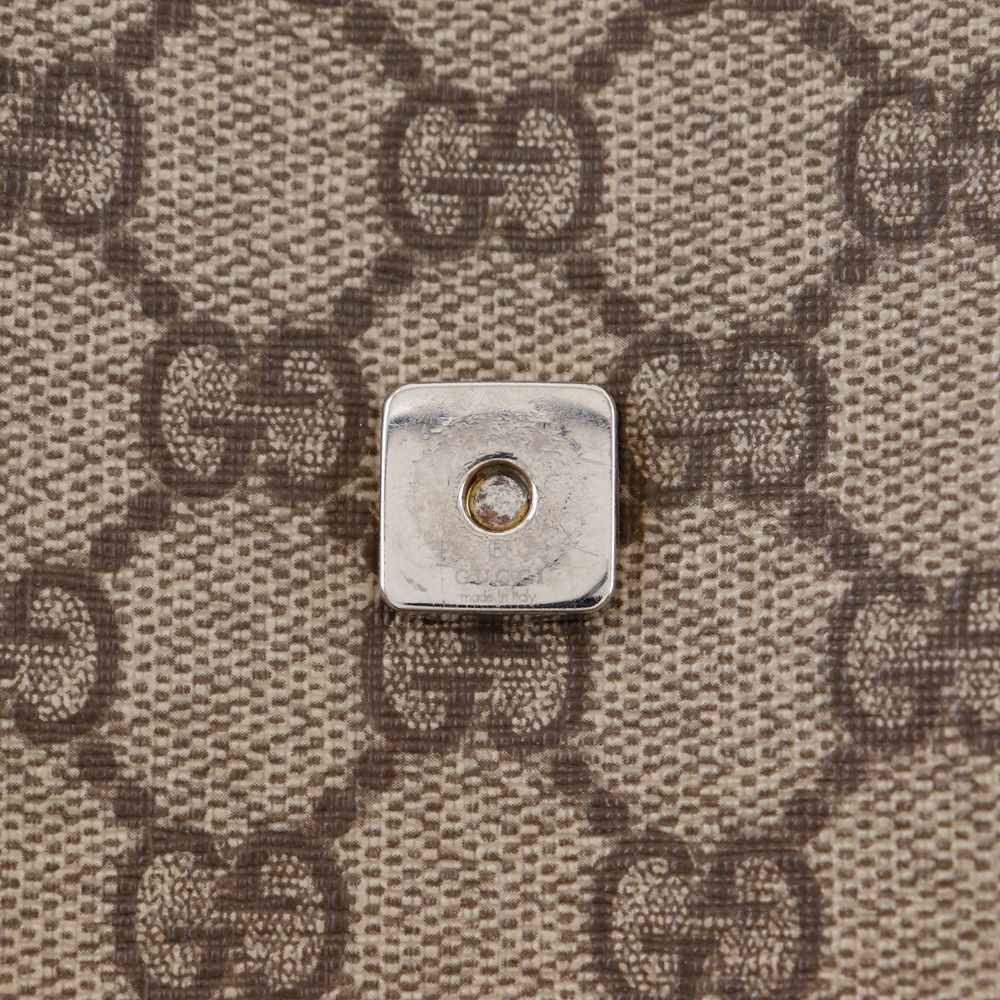 Gucci GG Supreme Canvas Beige Shoulder Bag — view 8