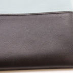 Celine Clutch Bicolor Calf Light Blue Black Pouch — view 7