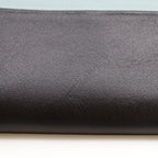Celine Clutch Bicolor Calf Light Blue Black Pouch — view 8