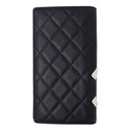 Chanel Wallet Cambon Lambskin Black Bifold — view 2