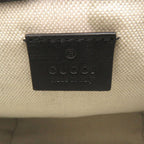Gucci Wpouch GG Embossed Leather Black Belt Bag — view 8