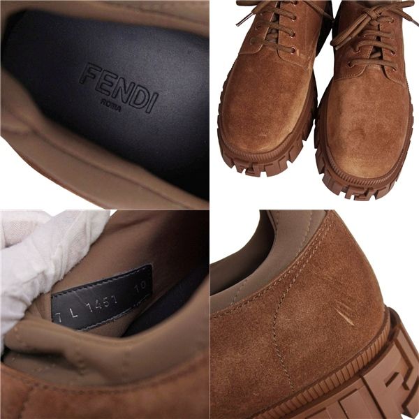 Fendi Sneakers Leather Shoes Davis — view 9