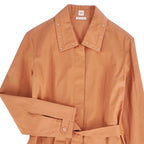 Hermes Shirt Dress with Belt Studded Cot — view 2