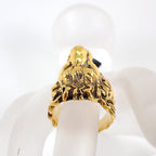 Gucci Lion Head Color Stone Ring — view 6