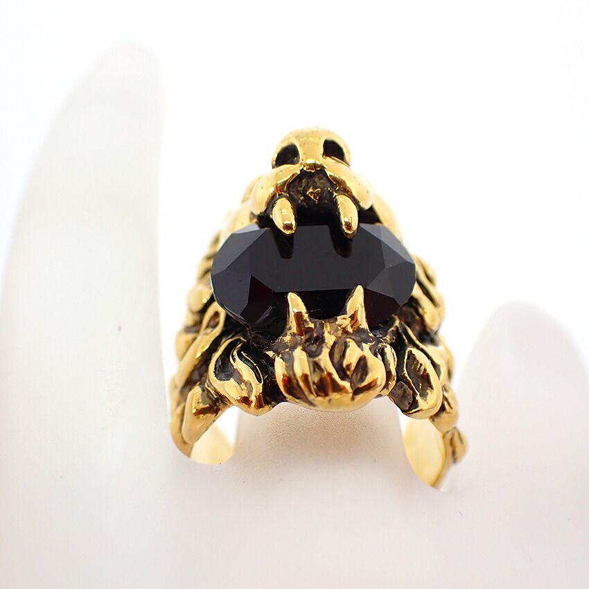 Gucci Lion Head Color Stone Ring — view 5