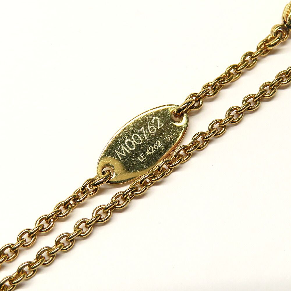 Louis Vuitton LV Eclipse Necklace Round Circle Gold — view 7