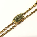 Louis Vuitton LV Eclipse Necklace Round Circle Gold — view 7