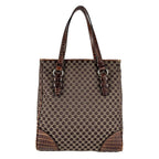 Celine Handbag Macadam Leather Canvas — view 3