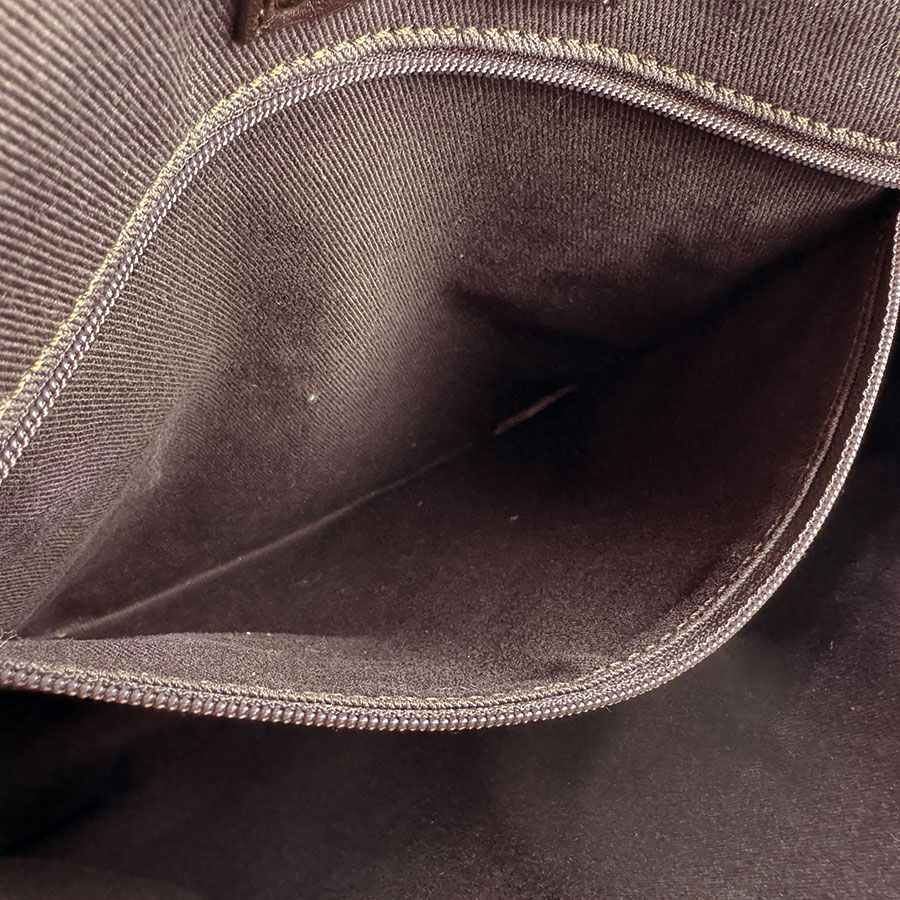Celine Handbag Macadam Leather Canvas — view 6
