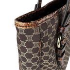 Celine Handbag Macadam Leather Canvas — view 7