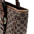 Celine Handbag Macadam Leather Canvas — view 8