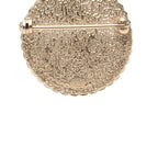Chanel CC Logo Gold White Plated Shoulder Bag — view 3