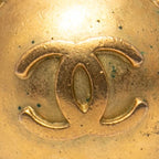 Chanel Vintage CC Logo Gold Plated Earrings — view 5