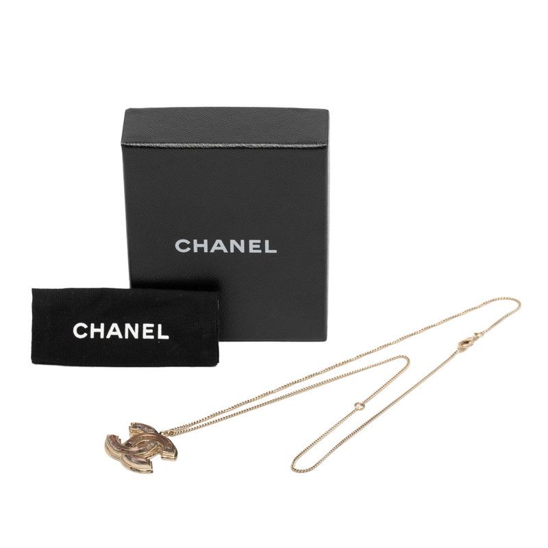 Chanel CC Logo Gold Plated — view 7