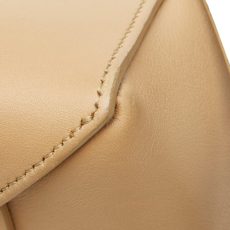 Celine Belt Bag 2-Way Beige Black Leather — view 5