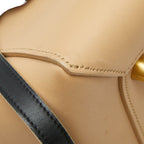 Celine Belt Bag 2-Way Beige Black Leather — view 4