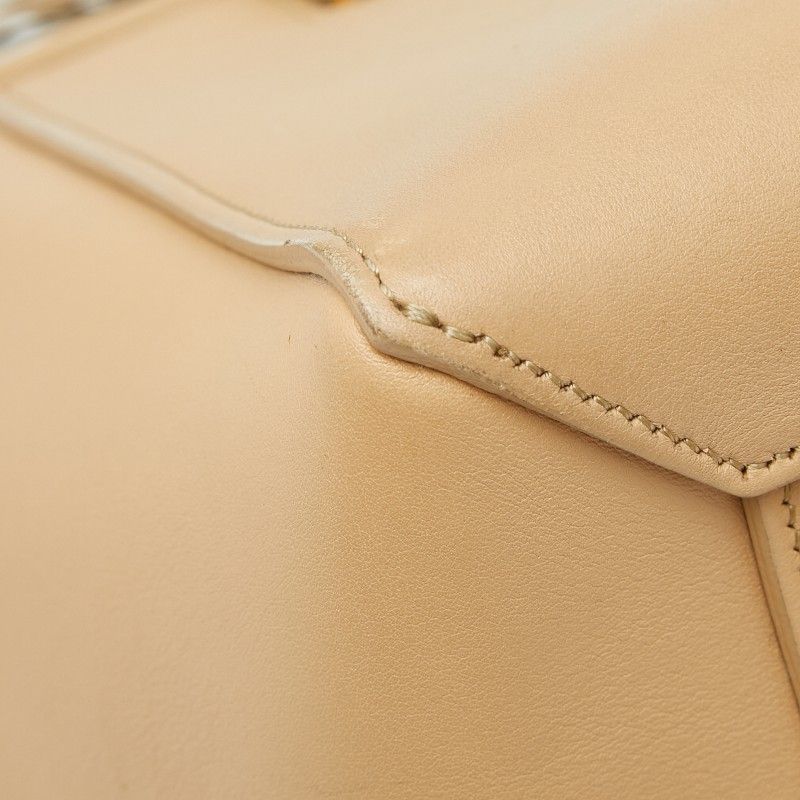 Celine Belt Bag 2-Way Beige Black Leather — view 7