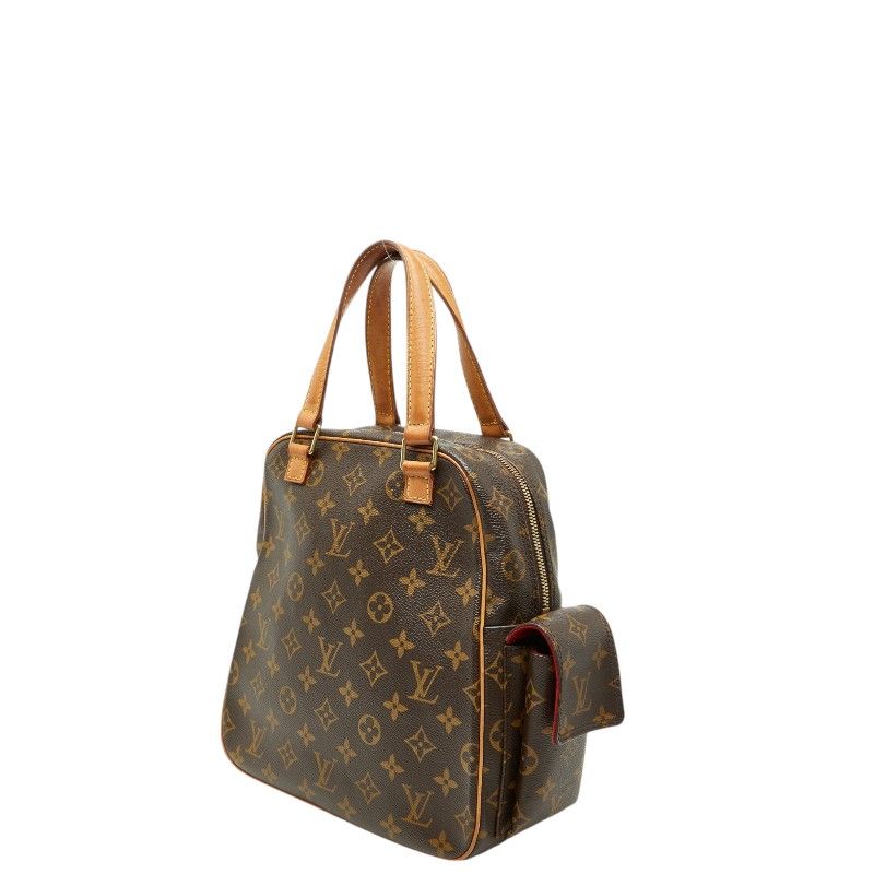 Louis Vuitton Monogram Exantrie Cite Brown Leather Handbag — view 2