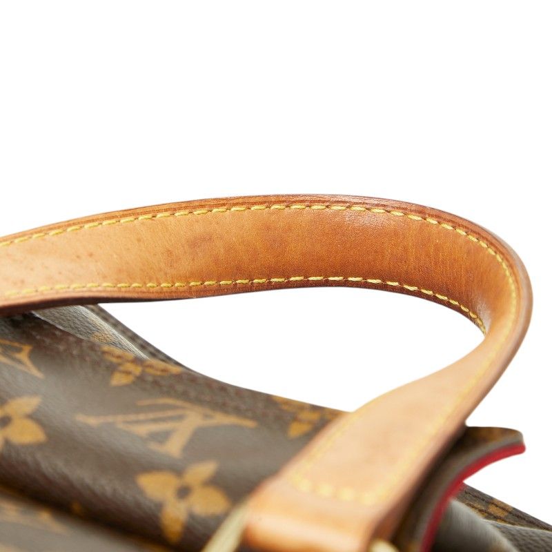 Louis Vuitton Monogram Exantrie Cite Brown Leather Handbag — view 8