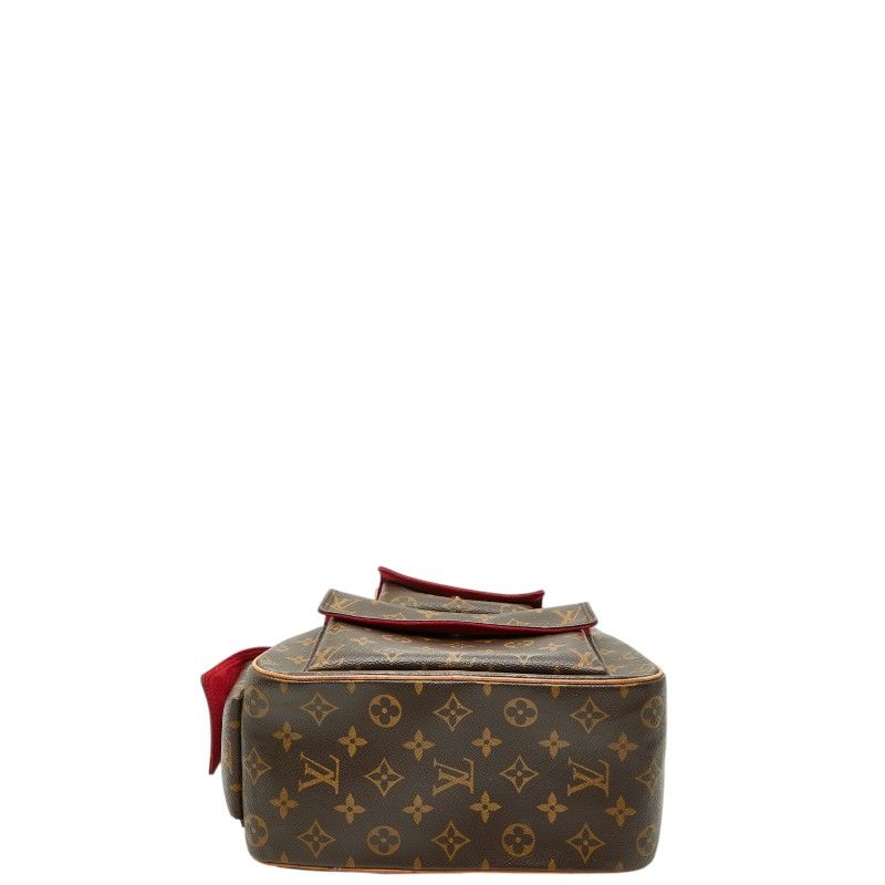 Louis Vuitton Monogram Exantrie Cite Brown Leather Handbag — view 3