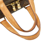 Louis Vuitton Monogram Exantrie Cite Brown Leather Handbag — view 9