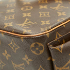 Louis Vuitton Monogram Exantrie Cite Brown Leather Handbag — view 6