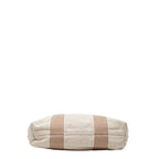 Hermes Fourre Tout Cabas Tote Beige Brown Canvas — view 3