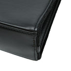 Dior CD Logo Crossbody Shoulder Bag Black Leather — view 6
