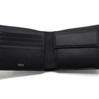 Dior Gravity Leather Bifold Wallet Black — view 3