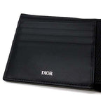 Dior Gravity Leather Bifold Wallet Black — view 4
