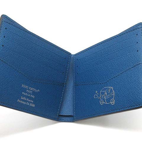 Louis Vuitton Monogram Pigment Portefeuille Calf Bifold Wallet Card — view 3