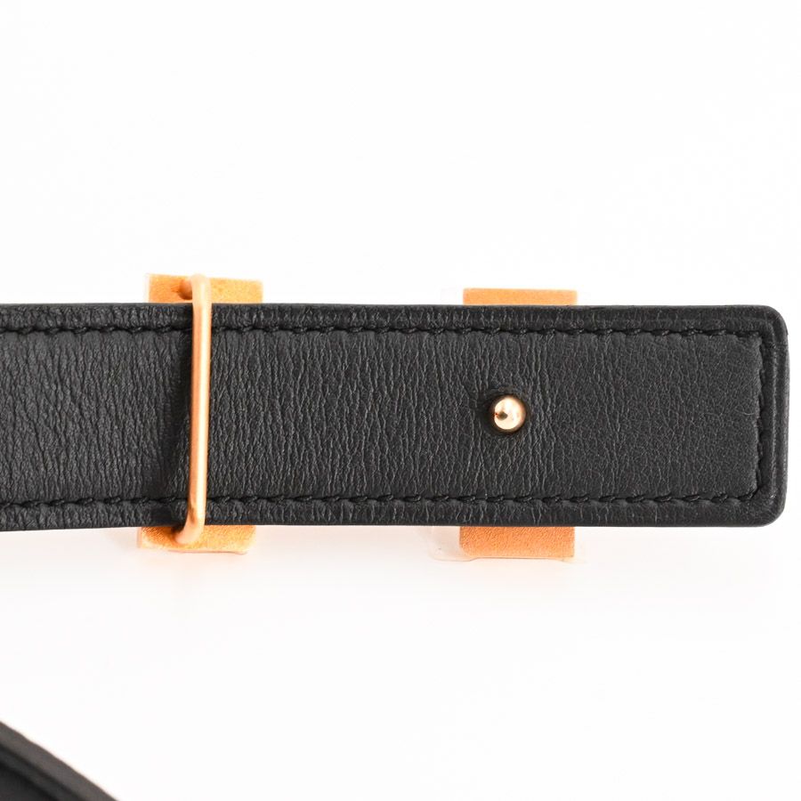 Hermes Belt Mini Constance Black Gold — view 2