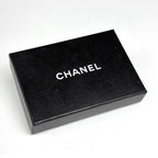 Chanel CC Logo Chain Necklace Long Color Stone Gold Plated Black — view 7