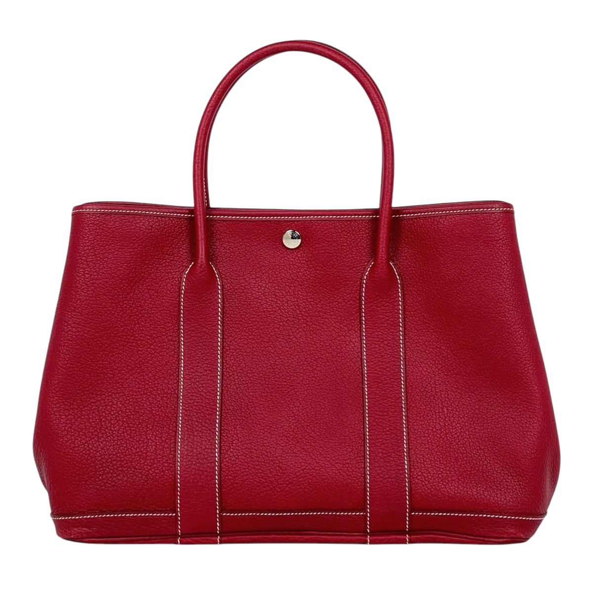 Hermes Garden Party PM Tote Negonda le Jucasac Rouge Kazak — view 3