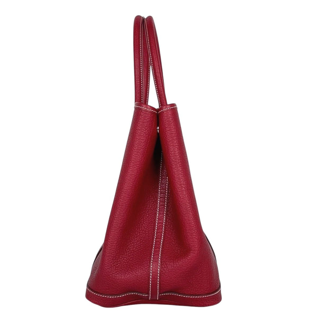 Hermes Garden Party PM Tote Negonda le Jucasac Rouge Kazak — view 2