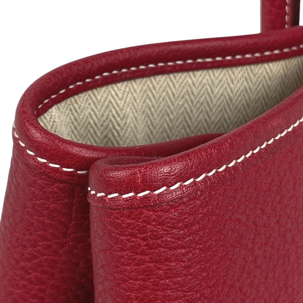 Hermes Garden Party PM Tote Negonda le Jucasac Rouge Kazak — view 8