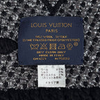 Louis Vuitton Echarpe Logo Mania Shine Monogram Scarf Wool Silk — view 5