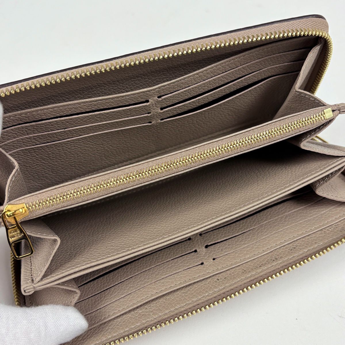 Louis Vuitton Zippy Wallet Round Zip Around Monogram Giant Tourtre Le Cles Mu — view 5