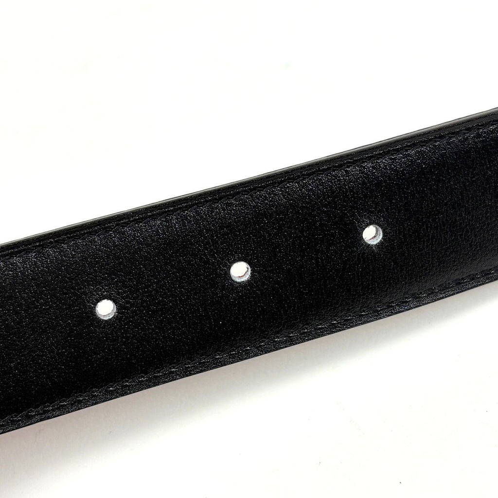 Hermes Constance Reversible Belt Leather Red Black — view 4