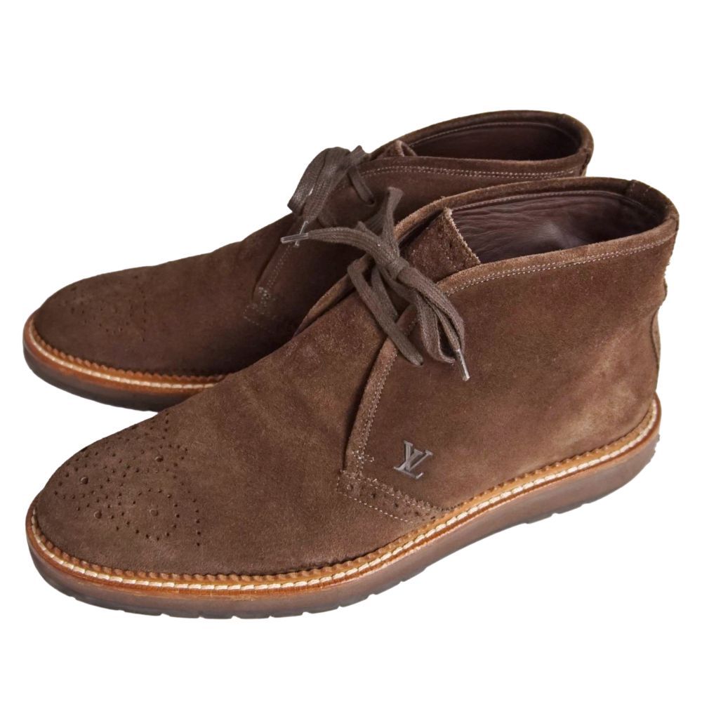 Louis Vuitton Boots Chukka LV Logo — view 2