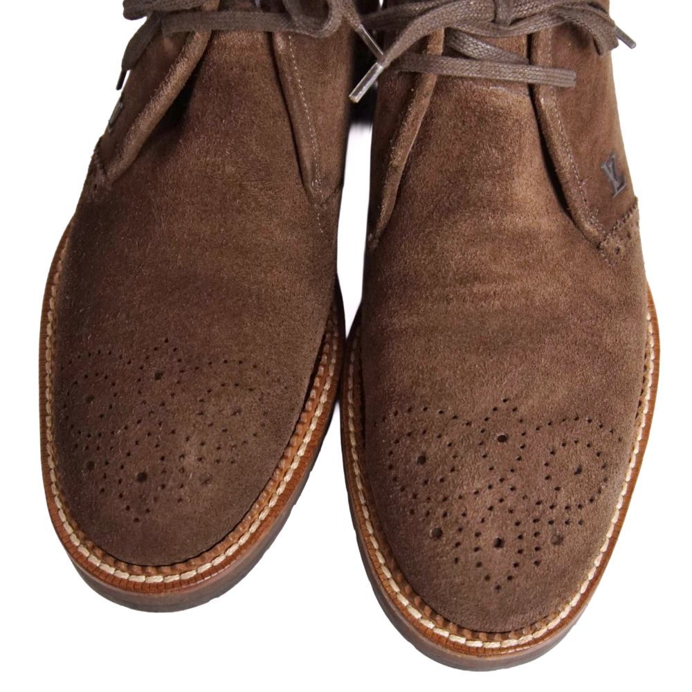 Louis Vuitton Boots Chukka LV Logo — view 3