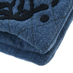 Prada Denim Clutch Blue — view 7