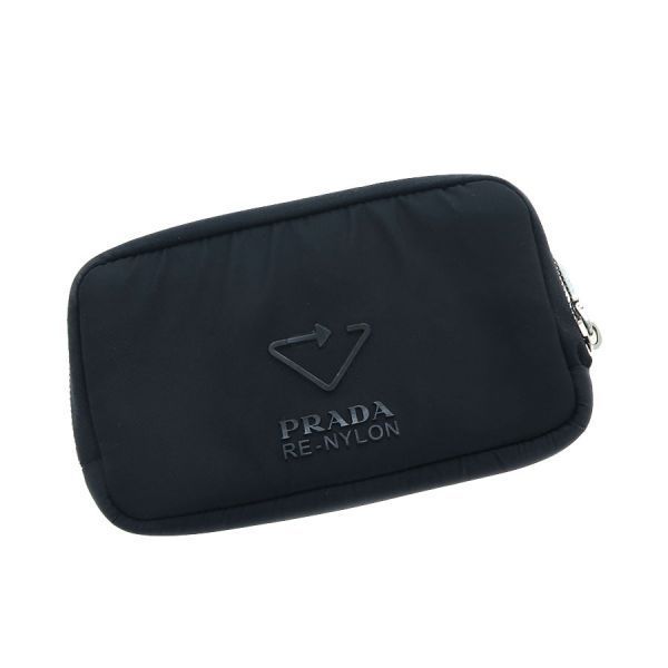 Prada Re-Nylon Round Zip Wallet — view 2
