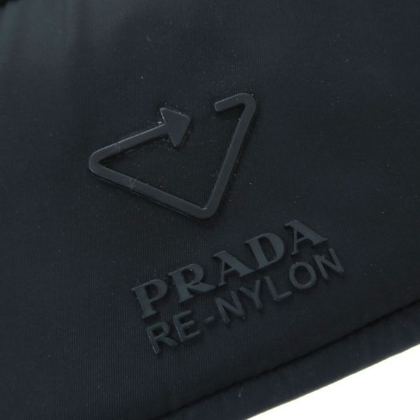 Prada Re-Nylon Round Zip Wallet — view 6