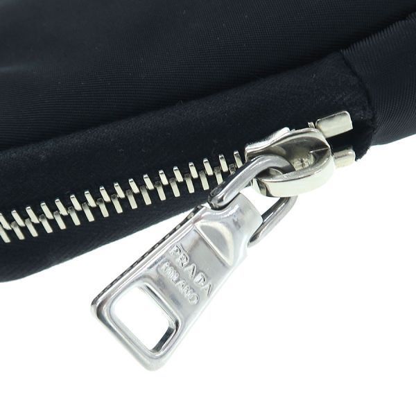 Prada Re-Nylon Round Zip Wallet — view 8