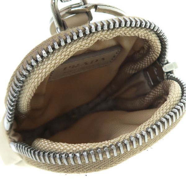 Prada Nylon Pouch It Is Sized Beige — view 2
