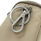 Prada Nylon Pouch It Is Sized Beige — view 8