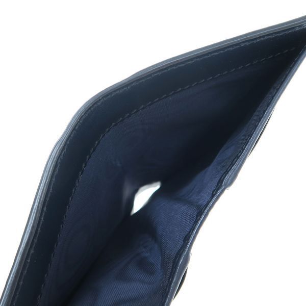 Gucci GG Canvas Compact Wallet Navy Blue — view 4