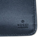 Gucci GG Canvas Compact Wallet Navy Blue — view 9