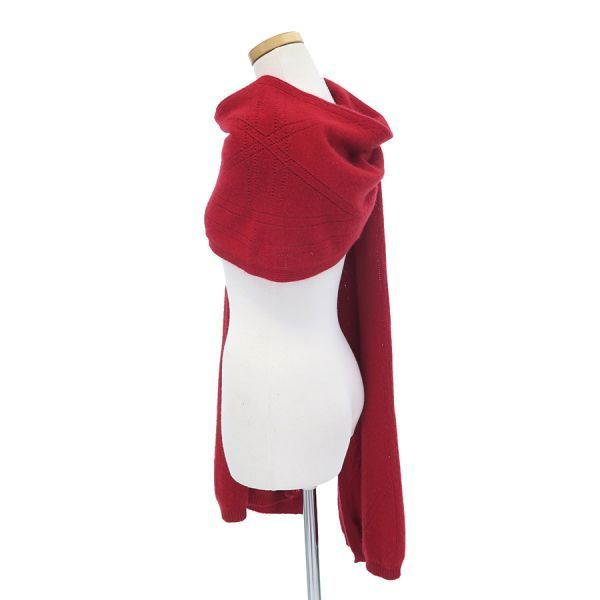 Dior Shawl Cashmere Red — view 2
